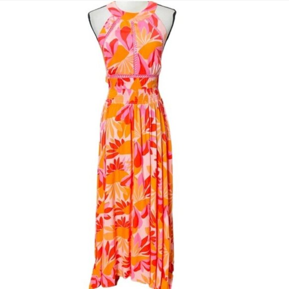 Brand New by Anthropologie Abel The Label ATL Floral Maxi Dress - Picture 1 of 11